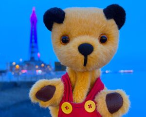 Sooty in Blackpool