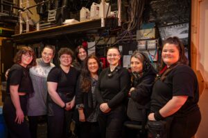 Female panto crew at Blackpool Grand Theatre - MBP